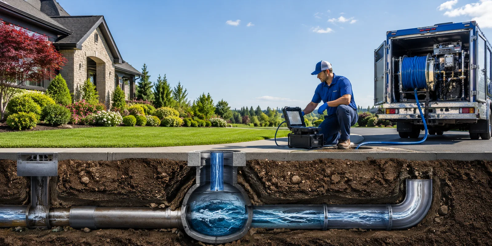 Drainage restoration information for Athens, IL
